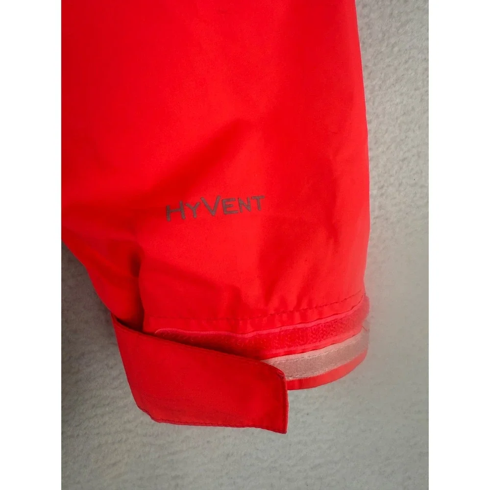North Face HyVent Girls XL (18) Pink‎ Purple Hooded Waterproof Jacket